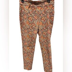 1233 / Haver + Blair London Pull On Floral Print Pants Women’s Size Medium